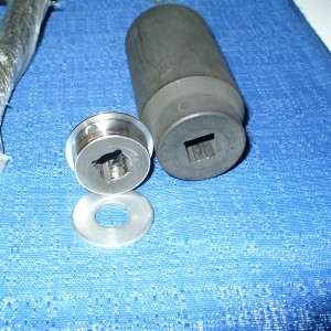 Machined Collar for Rollerized Idler Arm from Socket