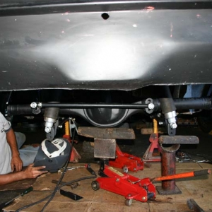 Rear suspension removal and Installation