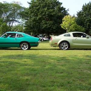 Mav and Mustang