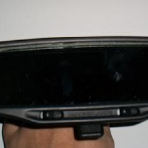 Lighted rearview mirror