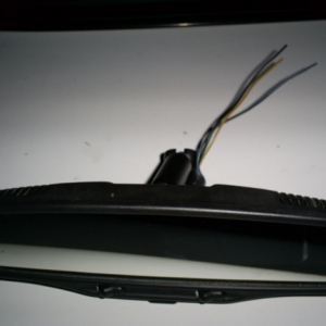 Lighted rearview mirror