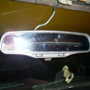 Lighted rearview mirror