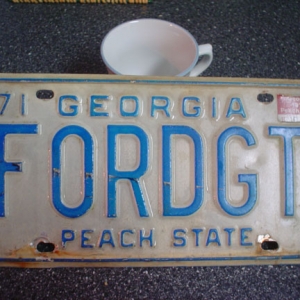 Old License Plates