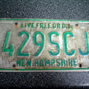 Old License Plates