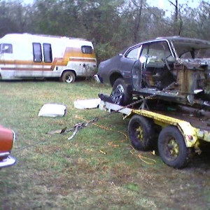 '74 Grabber Redneck Frame Straightening