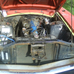 Before And After Engine Bay