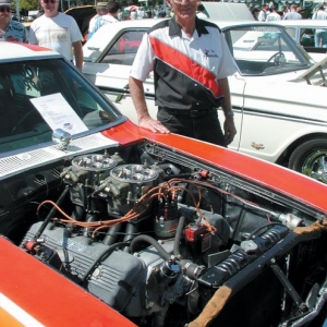 116 31z Ford Maverick Engine View