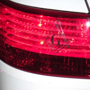 Texasjacks Masonic Tail Light Decals