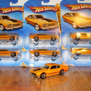 Hot Wheels Yellow '71 Maverick Grabber