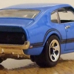 Hot Wheels Blue '71 Maverick Grabber