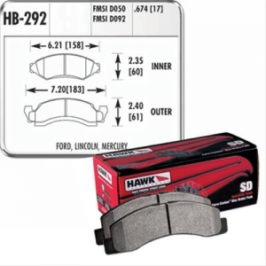 Hawk 292 Brake Pads