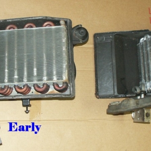 Comparison Of Early And Late Ac Evaporators