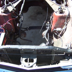 Engine Bay Waiting to be Cleaned