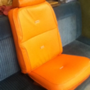 Pinto Tangerine Seat