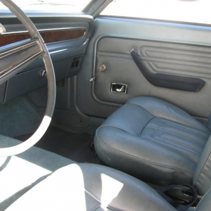 74 Maverick Interior