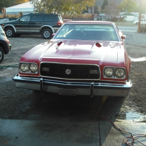 1973 Grand Torino With Grabber Hood