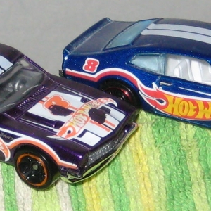 Blue And Purple Hot Wheels Mavericks