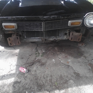 Front Bumper Bracket Rust Damage