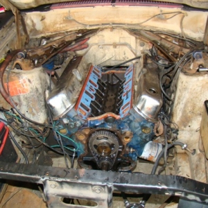 Hers What The Engine Looked Like When I First Started Working On It