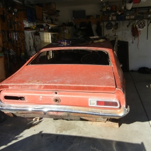 The Back Of My '70 As Of Now