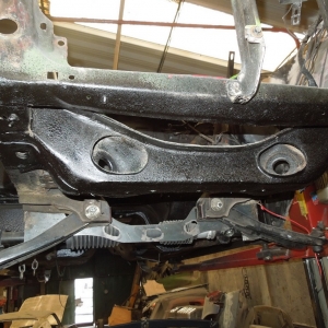 Repaired Tie Rod Cross Member