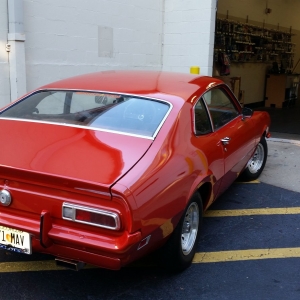 back Chrome trim