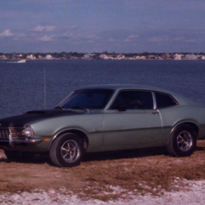 My Comet at the beach in 1995