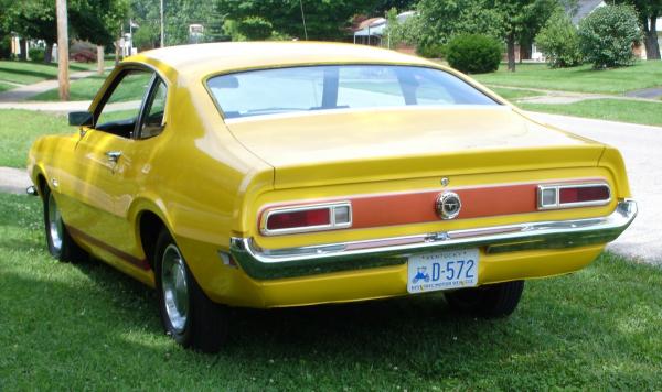 1970 Yellow ford maverick #8