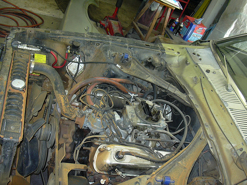 003 Before Engine Compartment 9-08