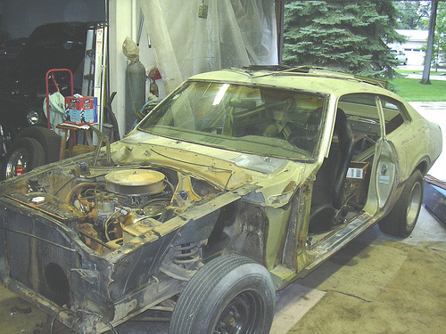 014 Sanding Begins 9-08