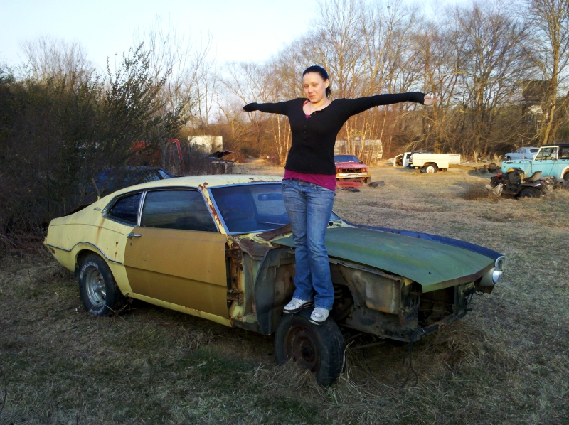 My girlfriend on my next Mav