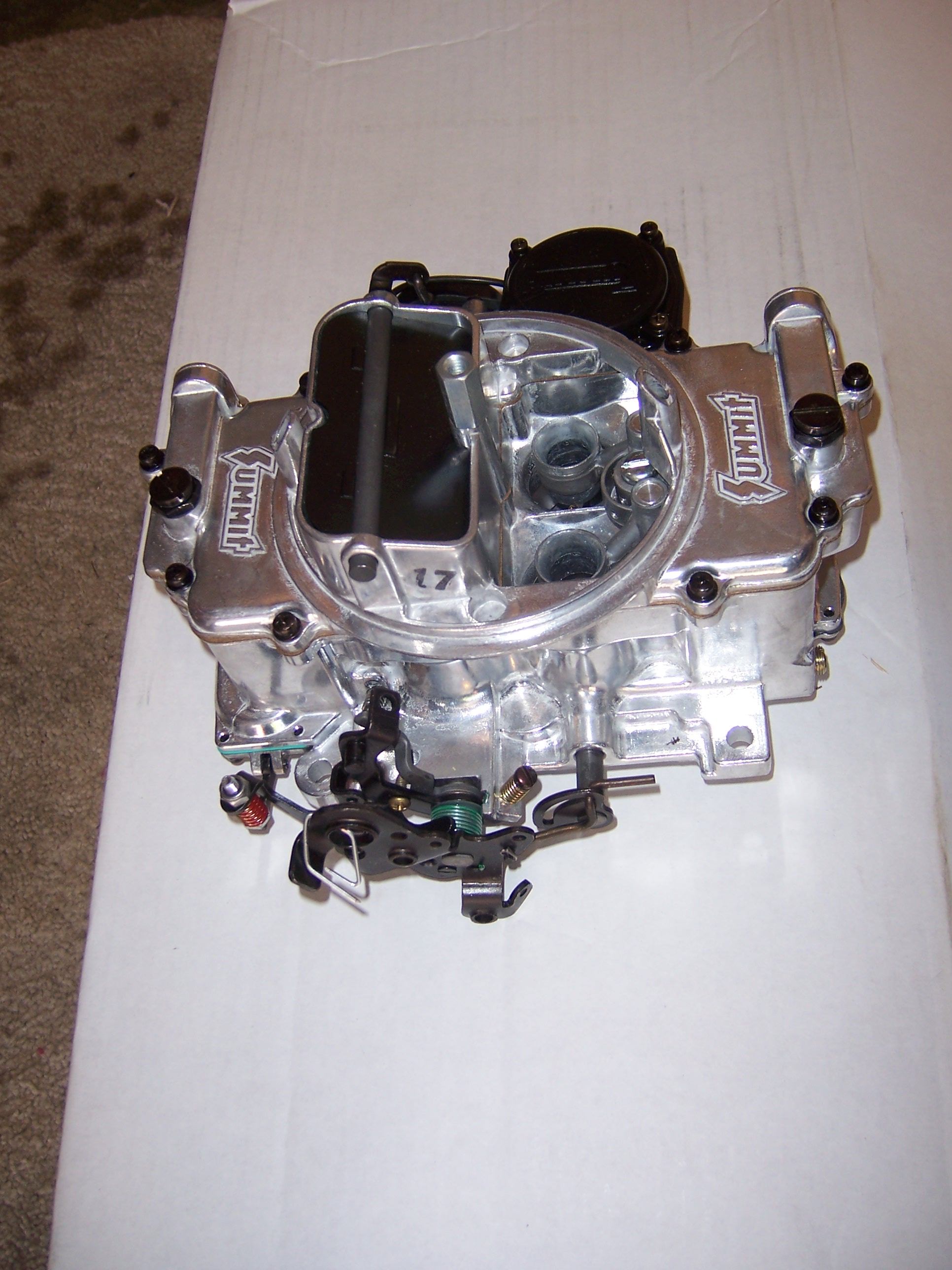 Summit 650 CFM Vacuum Sec. Carburetor Forums