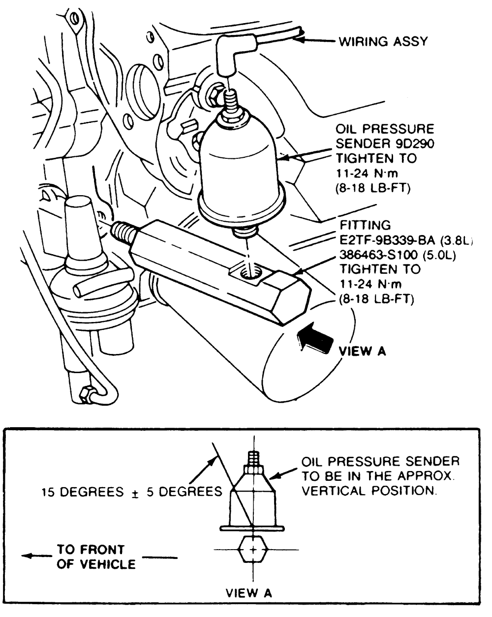 Oil Sending Unit Too Big Maverick Comet Forums