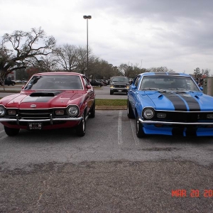 Ray Parrish 71 Grabber & Tom Longerbeams Comet GT