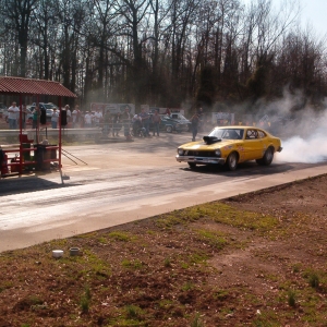 '75 Maverick bracket car