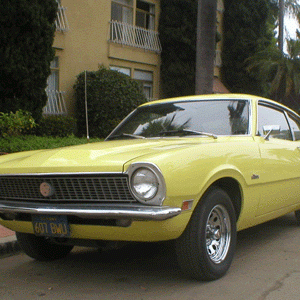 My '70 Maverick the day I bought it.