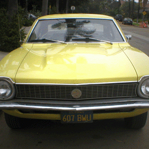 My 1970 Maverick the day I bought it.