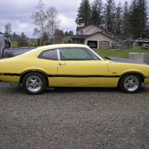 My Yellow 72 with carbon fiber goodies