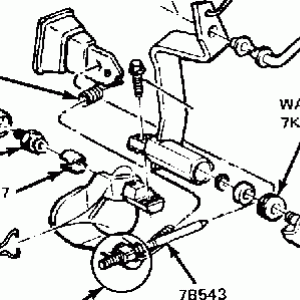 V-8 302 Clutch Equalizer Bar