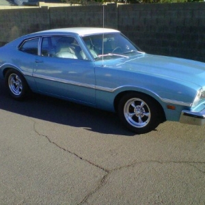 74 Maverick Ldo Silver Blue Glow