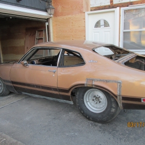 1975 Grabber Drag Car