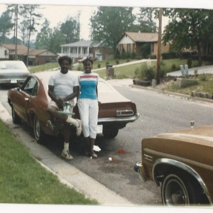 1970 Maverick Parked on Street, 1986