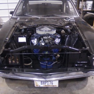 1970 grabber engine bay