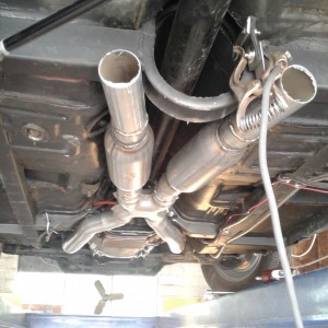 Exhaust done