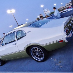 Maverick at the SuperFly car show