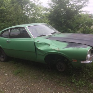 1970 Maverick Tree Damage