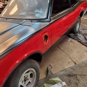 76 Stallion Coming together.