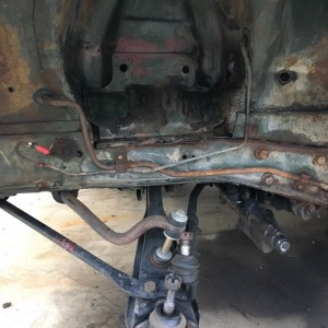 Mercury Comet Front Suspension Bare