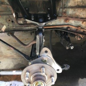 MERCURY COMET Front Suspension with spindle