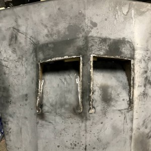 Hood vent fabrication